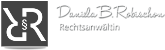 Logo - Rechtsanwältin Daniela B. Robischon